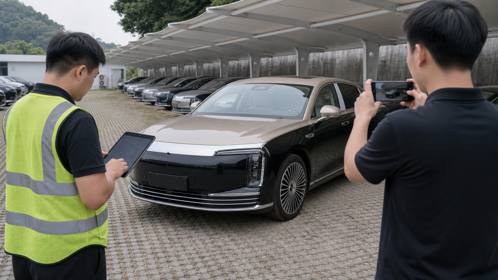 Vehicle photo and video inspection before order